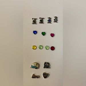 Origami Owl charms. Set of 15